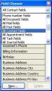 Field Chooser - Select All Contact Fields
