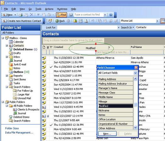 Modified Column Insertion