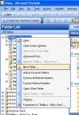 New Folder Pop Up Menu Option